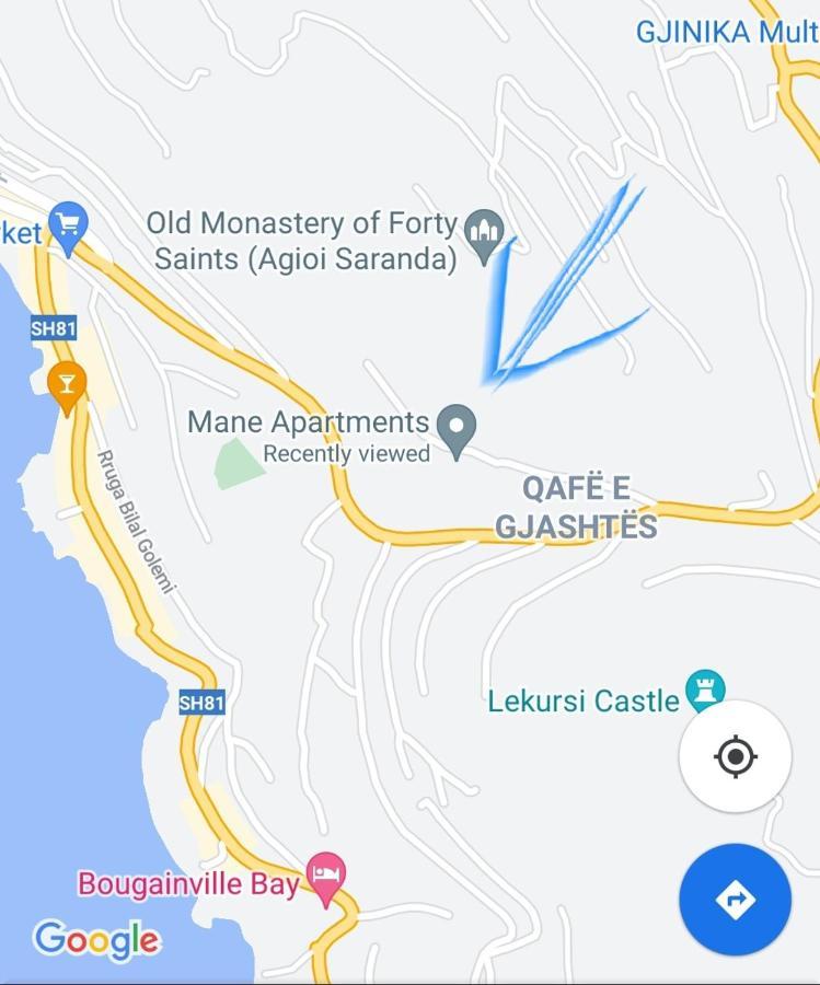 Mane Apartments Саранда Екстер'єр фото